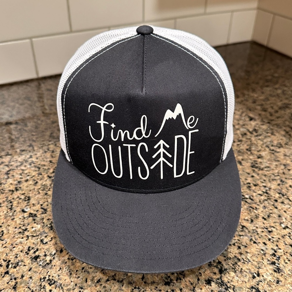 Find Me Outside Yupoong The Classics Trucker Hat